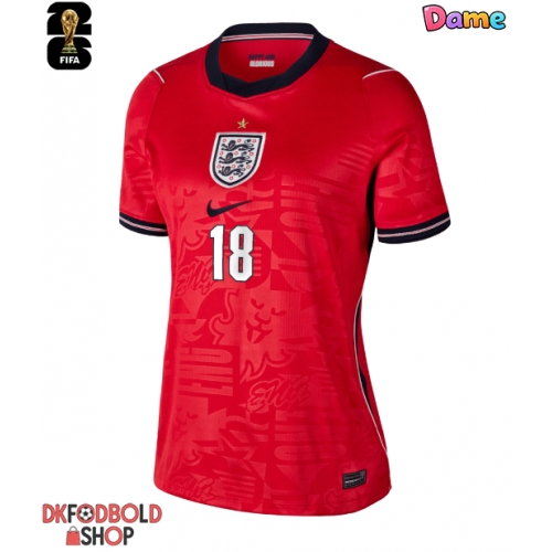 England Anthony Gordon #18 Udebanetrøje Dame VM 2026 Kort ærmer